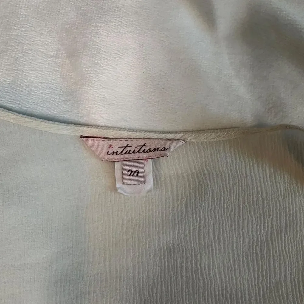 Unbranded Women's Cream and Tan Blouse - Picture 3 of 3